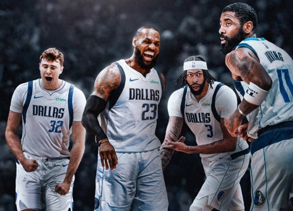 Bốn lựa chọn hàng đầu là trên dòng? Mavericks trở thành yêu thích số một của James, Cavaliers đứng thứ hai và các Chiến binh đứng thứ ba